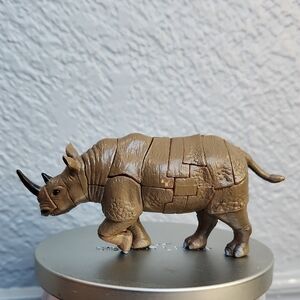 4D Fame Master Rhino Puzzle Brown Black